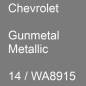 Preview: Chevrolet, Gunmetal Metallic, 14 / WA8915.